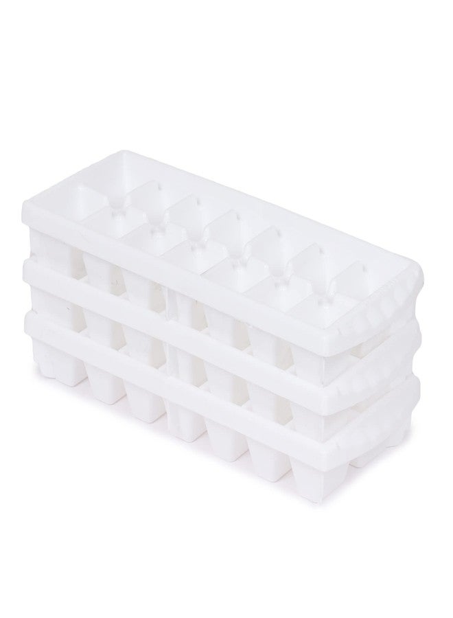 AASHU Ice Cube Tray for Freezer,14 Cube (White) - Image 1
